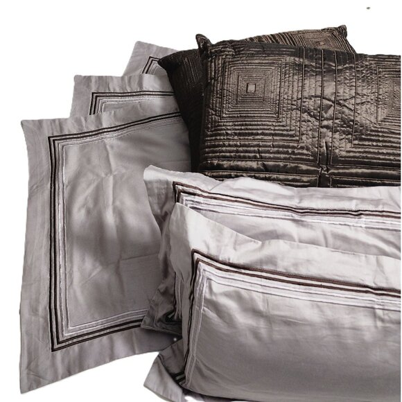 Luxe Habitat Accent Pillow: 2 Decor Pillow, 3 Lrg Sham Cover or 2 Throw Pillow - Picture 11 of 11